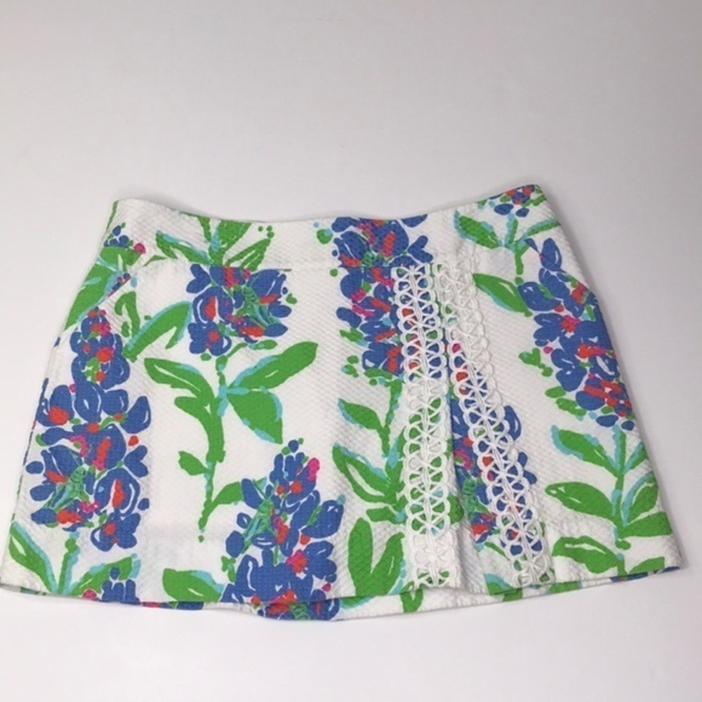 LILLY PULITZER Jarvey Skort Blue Bonnet sz 2